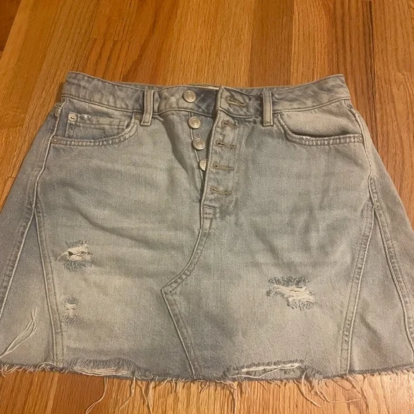 Free People denim skirt - Picture 5 of 5